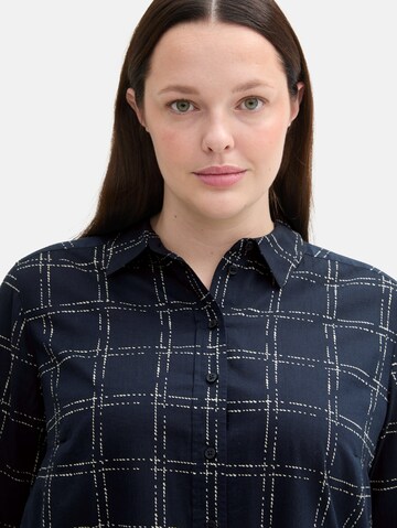 TOM TAILOR Regular fit Blouse in Blauw