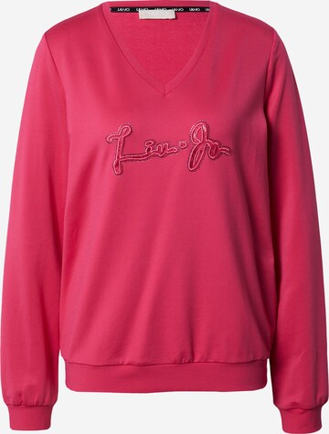 Liu Jo Sweatshirt in Roze: voorkant