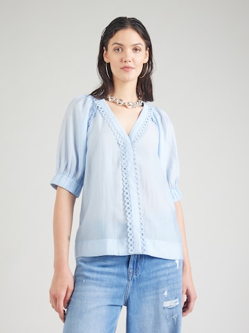Copenhagen Muse Blouse 'CMMOLLY' in Blue: front