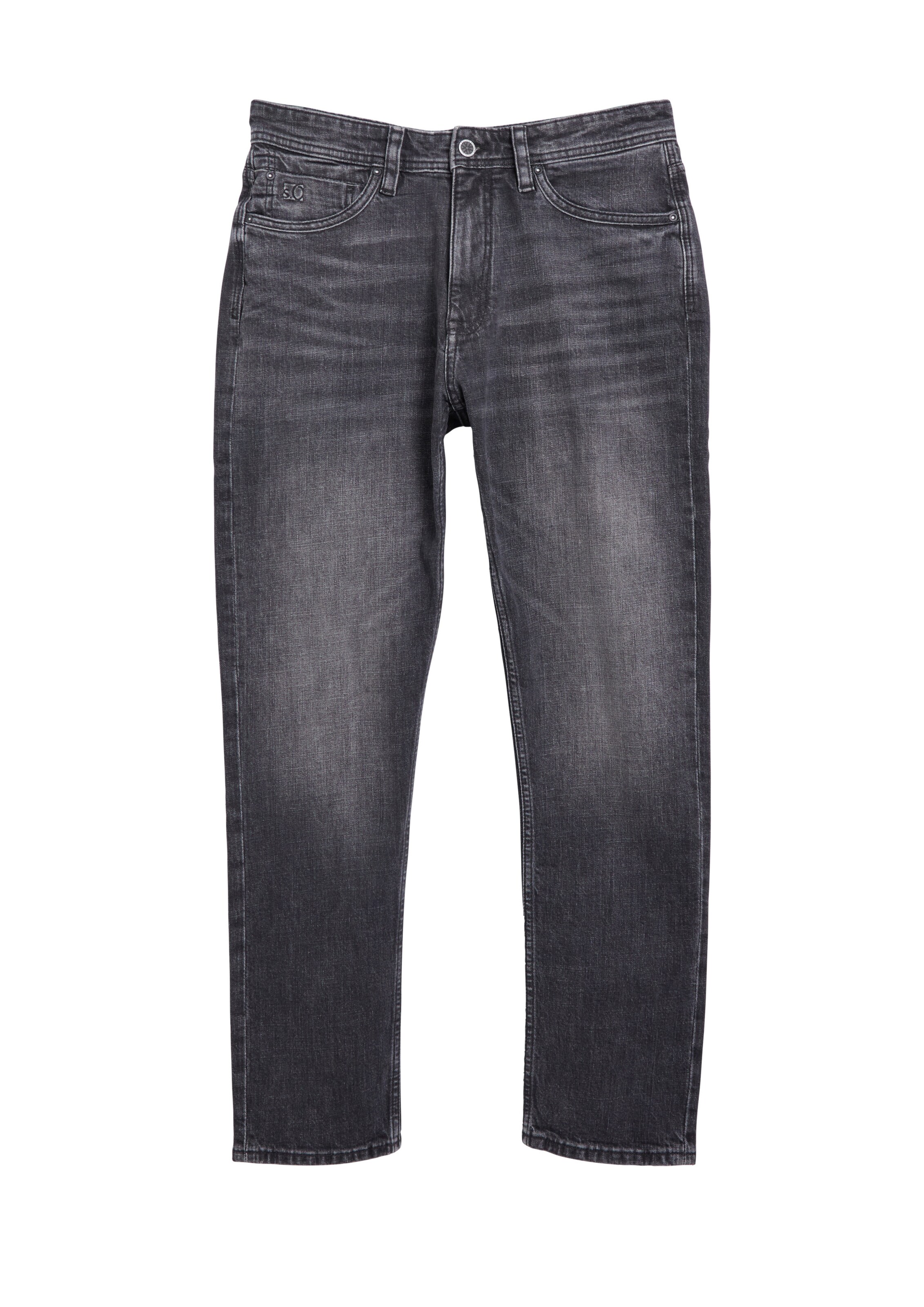 s.Oliver Regular Jeans 'Mauro' in Grijs: voorkant