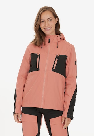 Whistler Outdoor Jacket 'IRA' in Pink: front