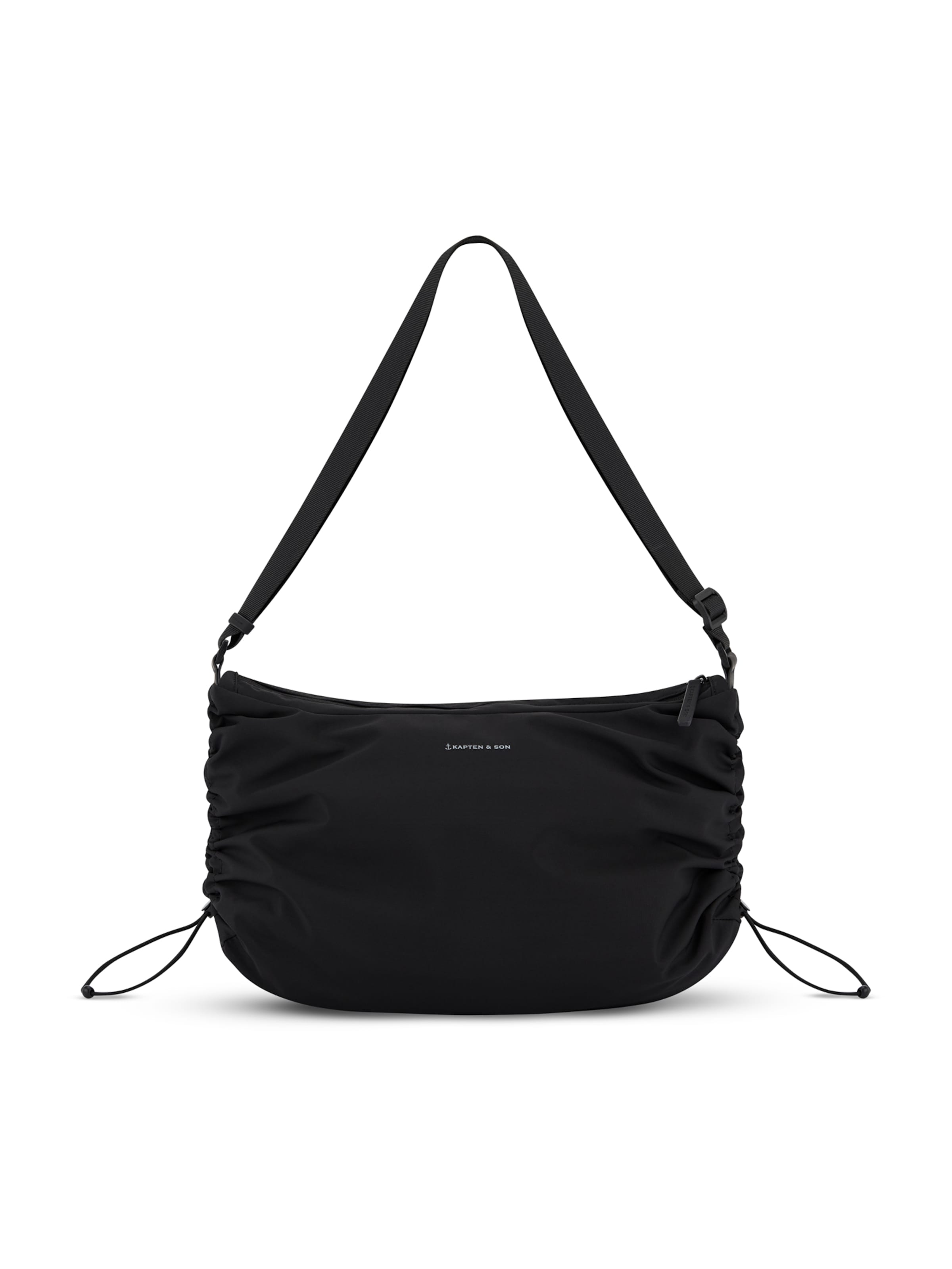 Kapten & Son Torba za čez ramo 'Skara Large' | črna barva
