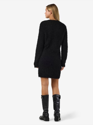 Rochie tricotat 'NMSASSY' de la Noisy may pe negru