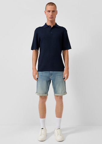 QS Regular Jeans ' JOHN ' in Blue: front