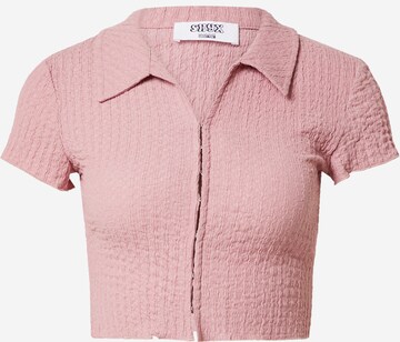 SHYX - Blusa 'Blanca' en rosa: frente