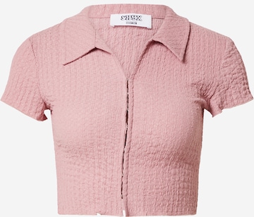 Camicia da donna 'Blanca' di SHYX in rosa: frontale