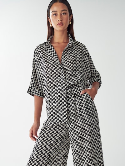 Willa Hose in schwarz / weiß, Produktansicht