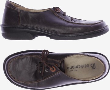 BERKEMANN Flats & Loafers in 40,5 in Brown: front