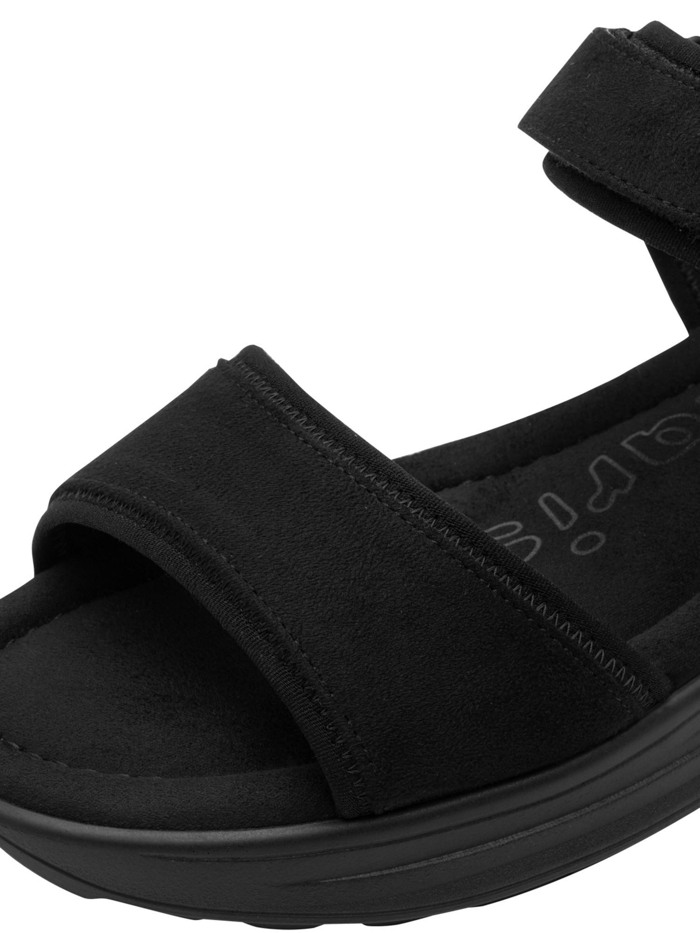 Sandales Tamaris en noir