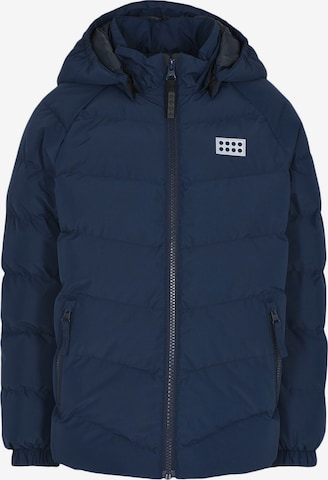LEGO® kidswear Winter Jacket in Blue: front