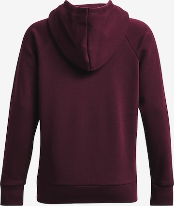 UNDER ARMOUR Athletic Sweatshirt 'Rival' in Red