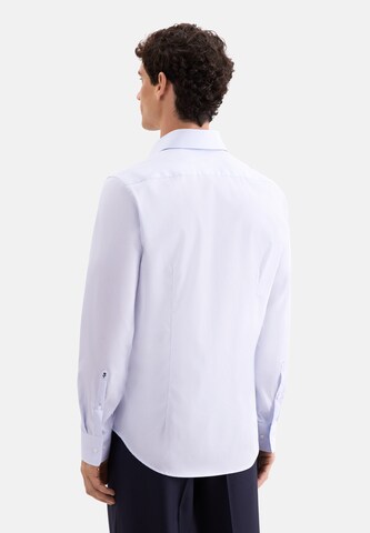 Coupe regular Chemise business SEIDENSTICKER en bleu