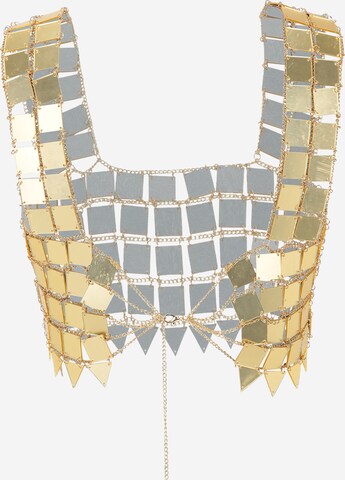 Nasty Gal Top in Goud