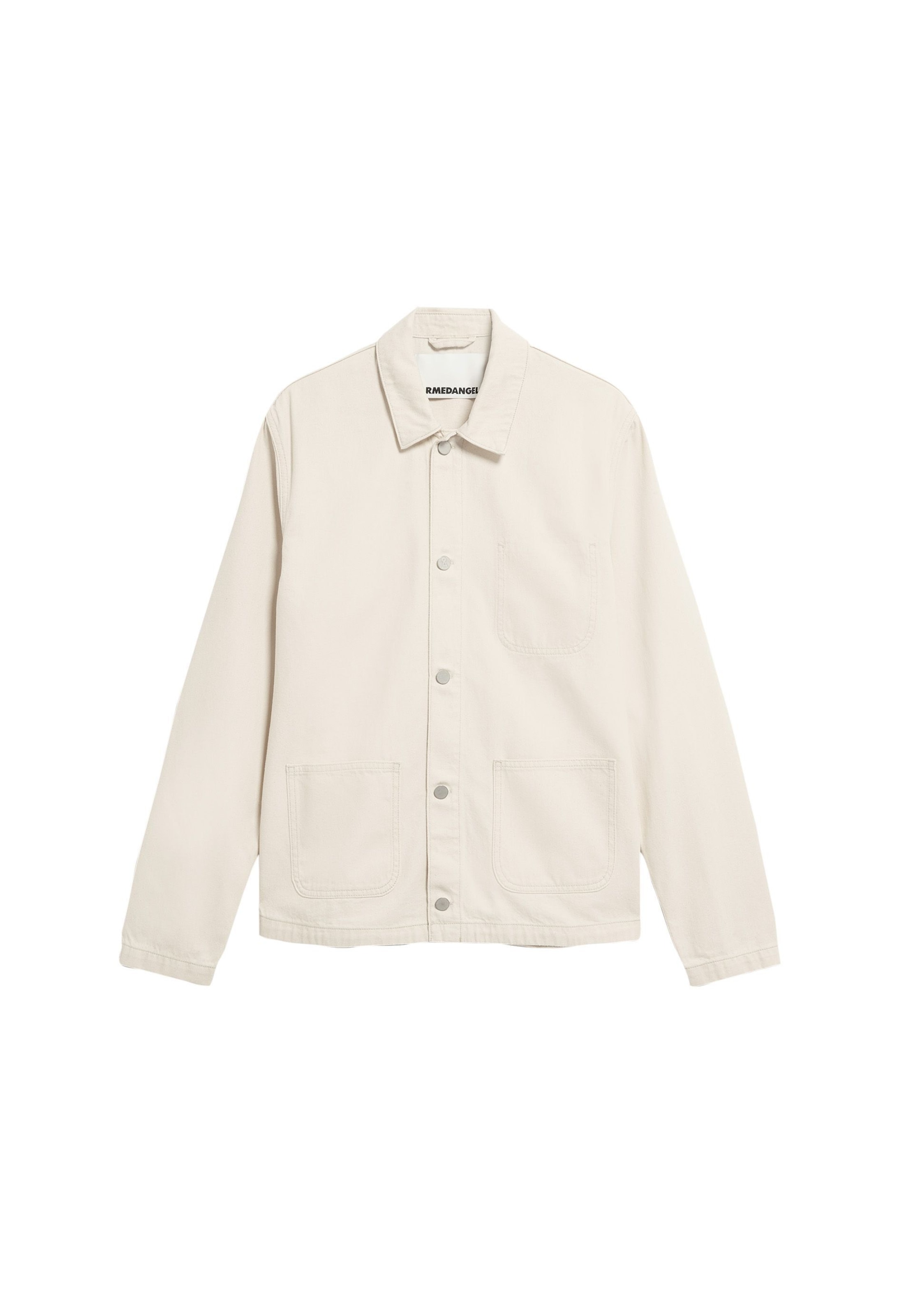 ARMEDANGELS Between-season jacket in Beige: front