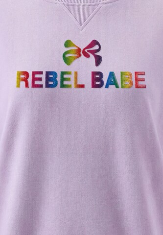 MYMO - Sweatshirt em roxo