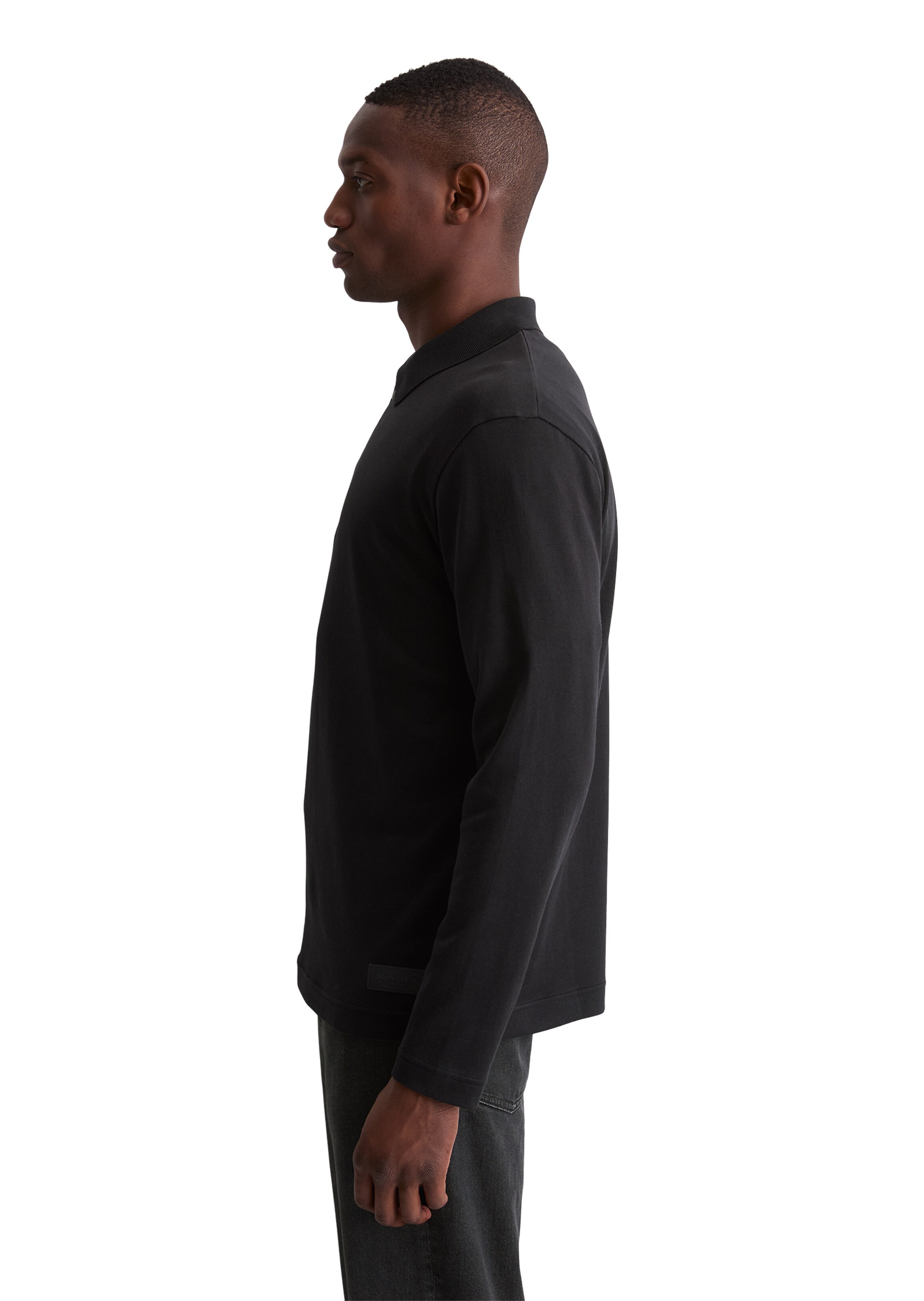 Marc O'Polo Poloshirt in Schwarz