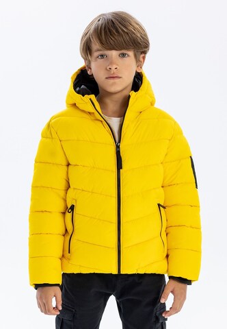 MINOTI Winterjacke in Gelb: Vorderseite