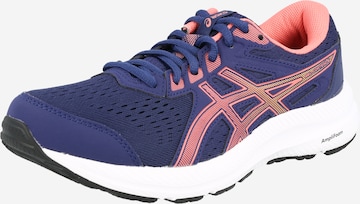 Chaussure de course 'Contend 8' ASICS en bleu : devant