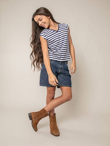 T-Shirt Deeluxe en bleu