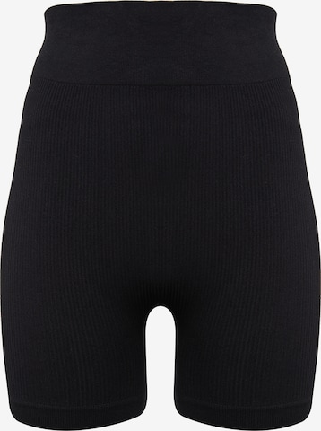 Leif Nelson Slimfit Leggings in Zwart: voorkant