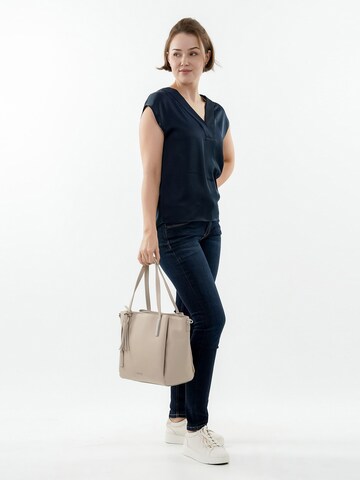 Shopper 'Brooke' di Emily & Noah in beige: frontale