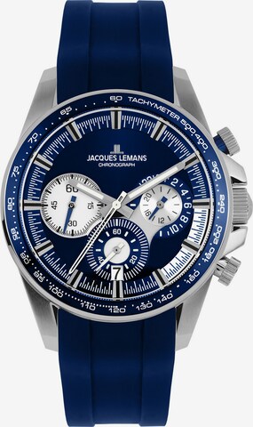 Jacques Lemans Analog Watch in Blue: front