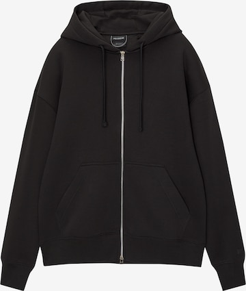 Pull&BearGornji dio trenirke - crna boja: prednji dio