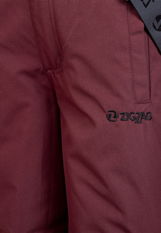 ZigZag Regular Workout Pants 'SOHO' in Red