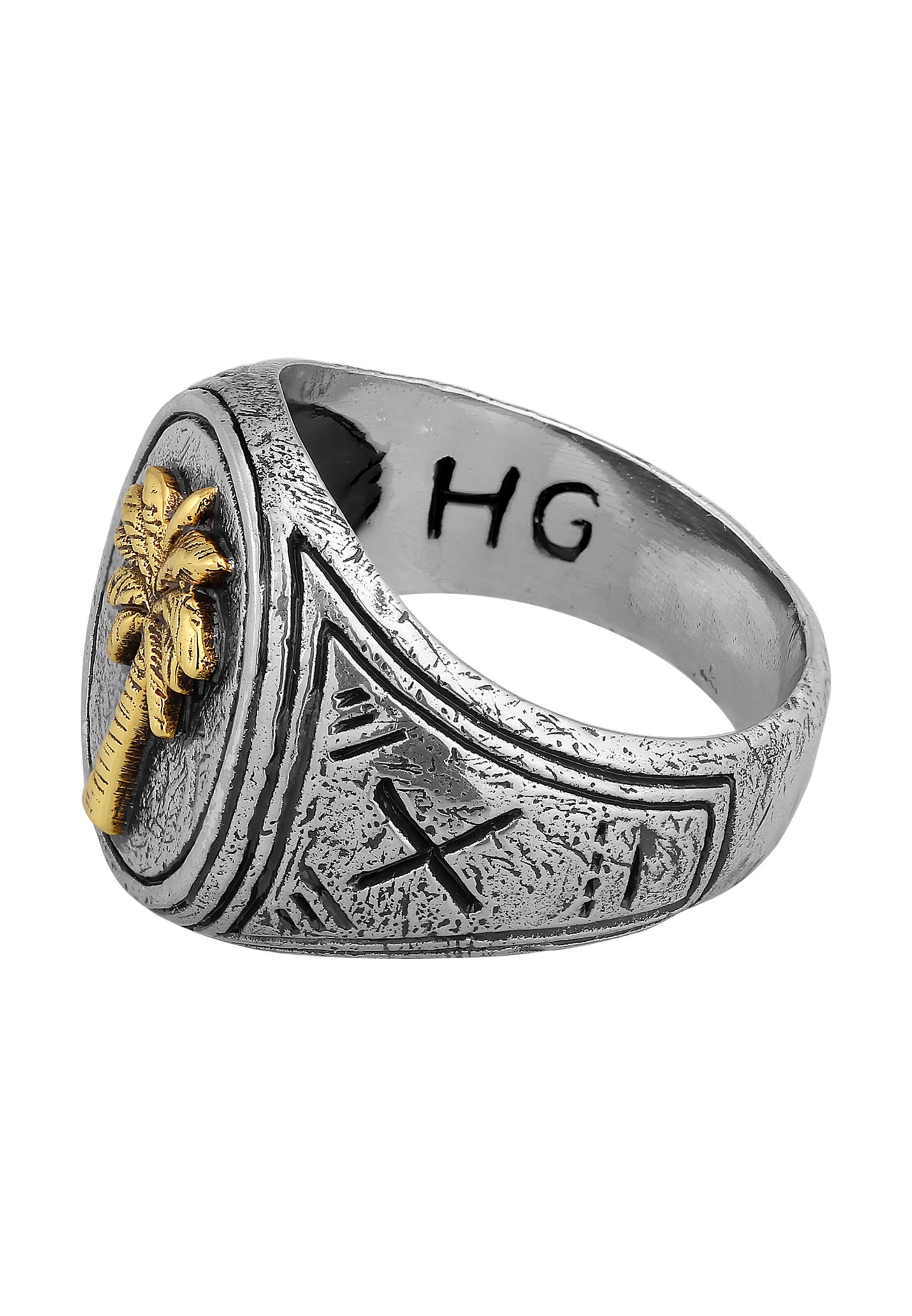 Bague 'Palmlover' Haze&Glory en argent