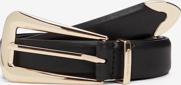 TOMMY HILFIGER Vyö 'WEST 2.5' värissä musta: etupuoli