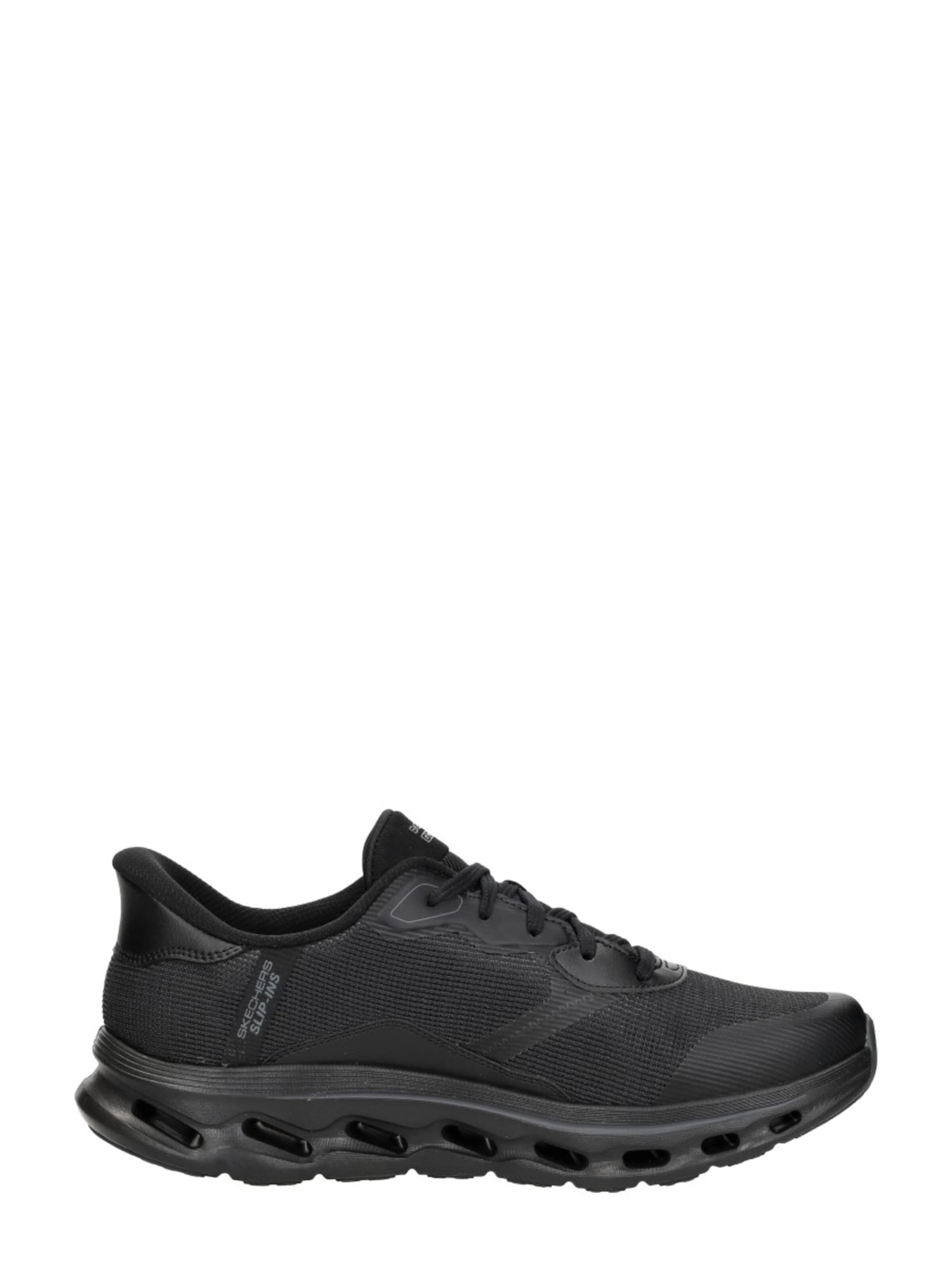 SKECHERS Platform trainers 'Slip-Ins: Go Walk Glide' in Black