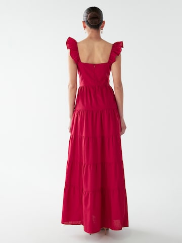 BWLDR Summer dress 'Elsi' in Red: back