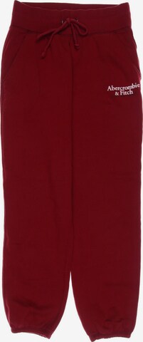 Abercrombie & Fitch Stoffhose M in Rot: predná strana