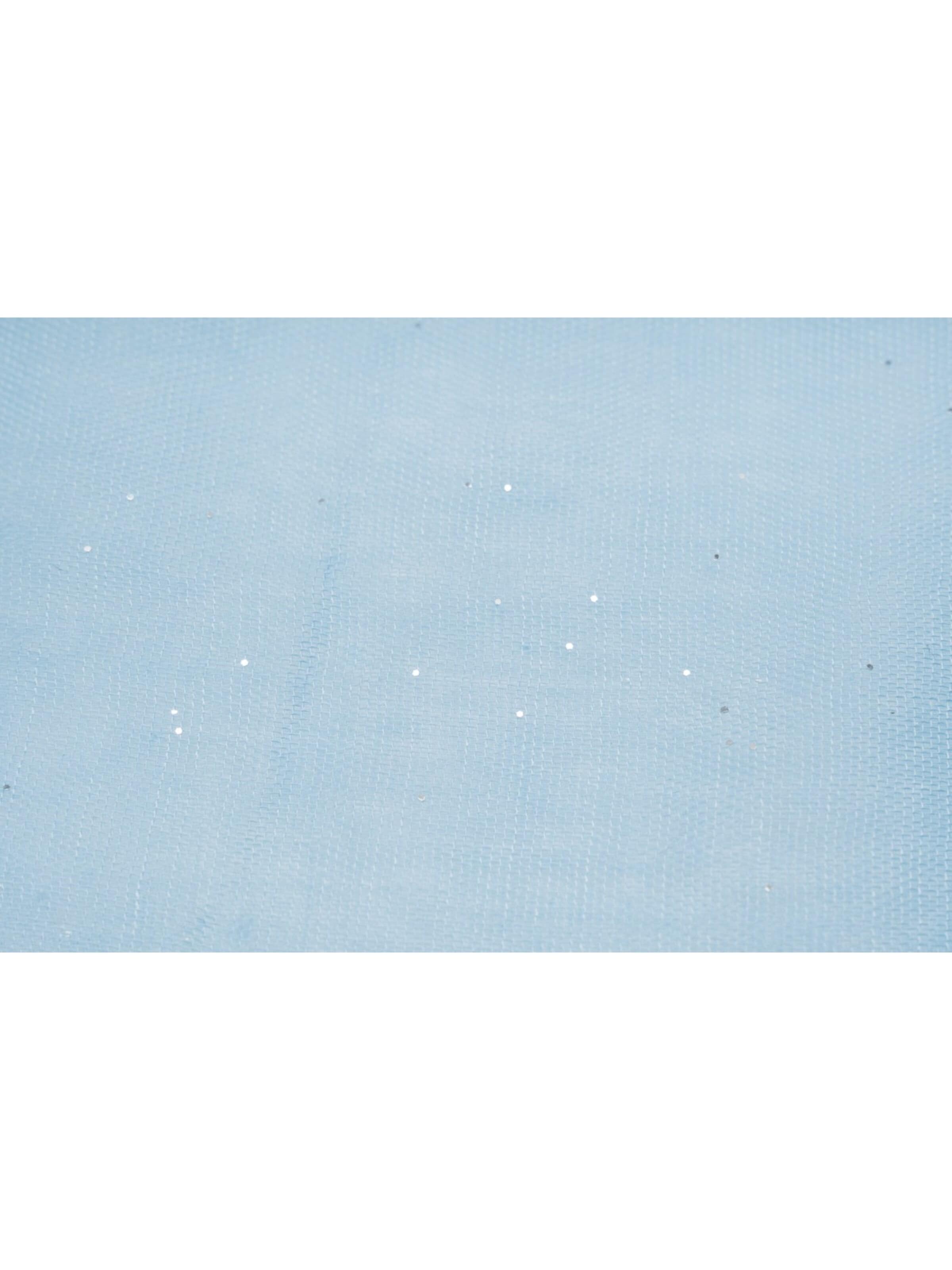 styleBREAKER Schlauchschal 'Loop mit Glitzer unifarben'‌‌‌‌‌‌‌‌ in Blau