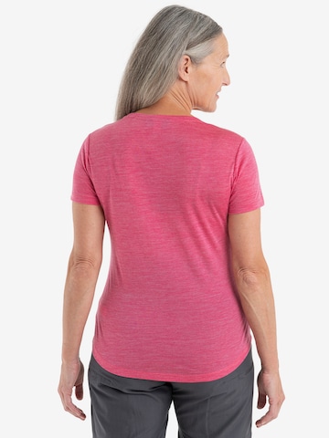 ICEBREAKER Funkcionalna majica 'Sphere II' | roza barva