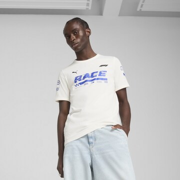 PUMA Shirt 'F1® Graphic Ringer' in White