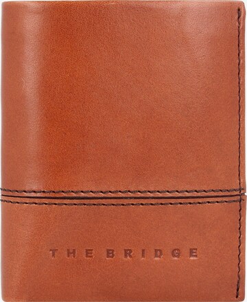 The Bridge Wallet 'Damiano' in Brown: front