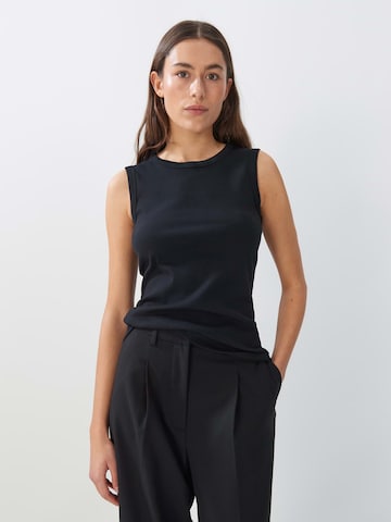 Someday Top 'Kleanne' in Black: front