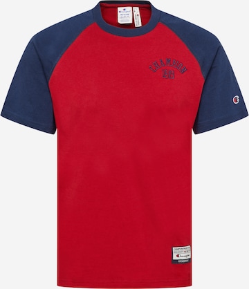Champion Authentic Athletic Apparel T-Shirt in Rot: front