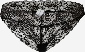 Women' Secret Panty in Black: front