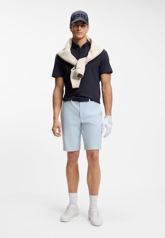 BOSS Slimfit Shorts in Blau