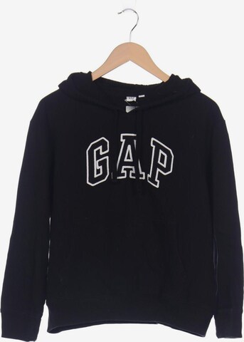 GAP Sweatshirt & Zip-Up Hoodie in L in Black: front