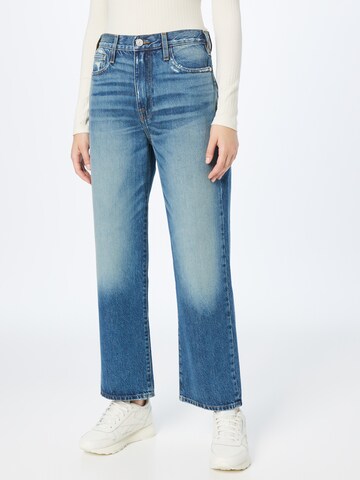 FRAME Wide leg Jeans 'JANE' in Blauw: voorkant