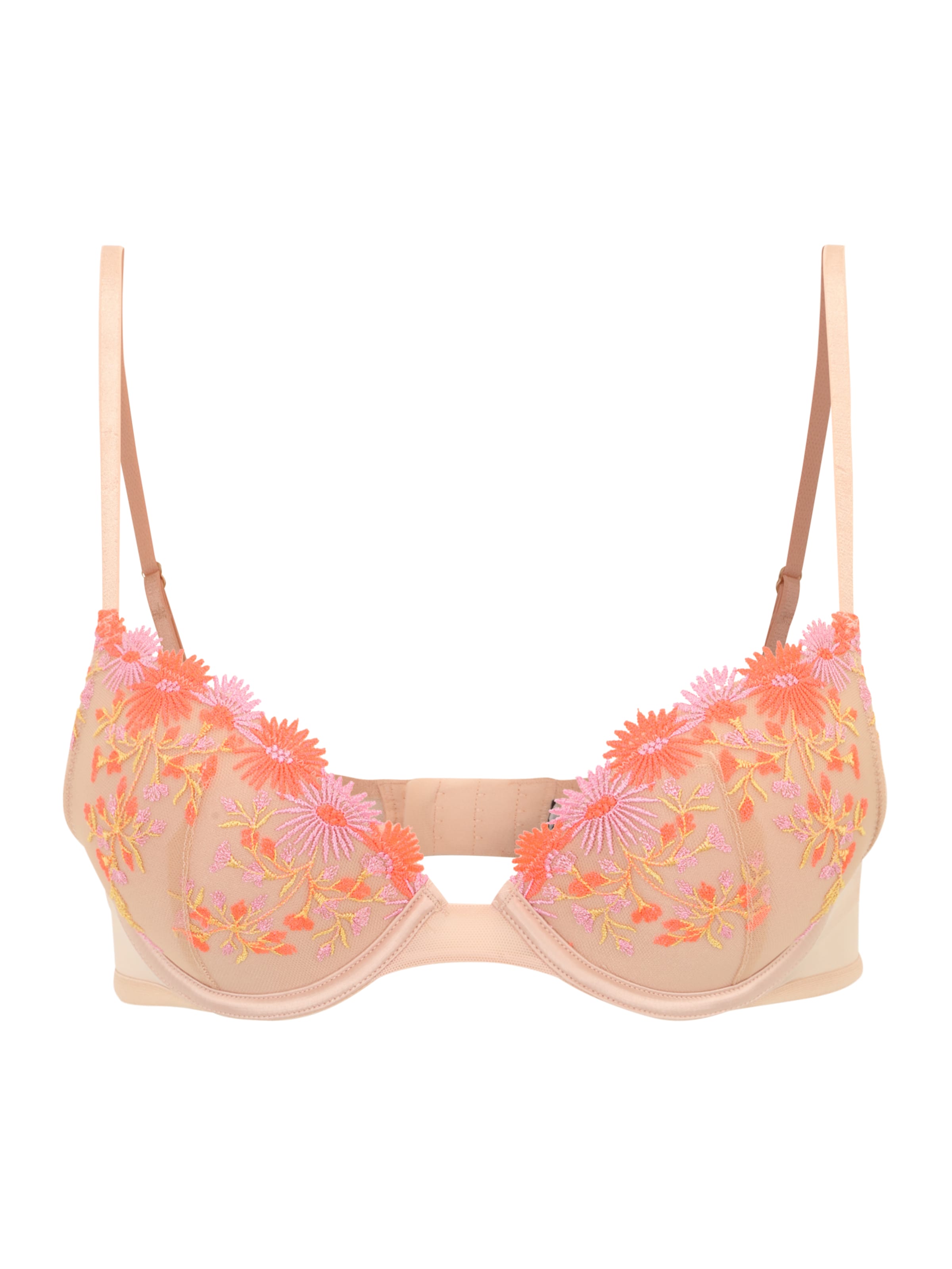 ETAM T-shirt Bra 'BONHEUR' in Orange: front