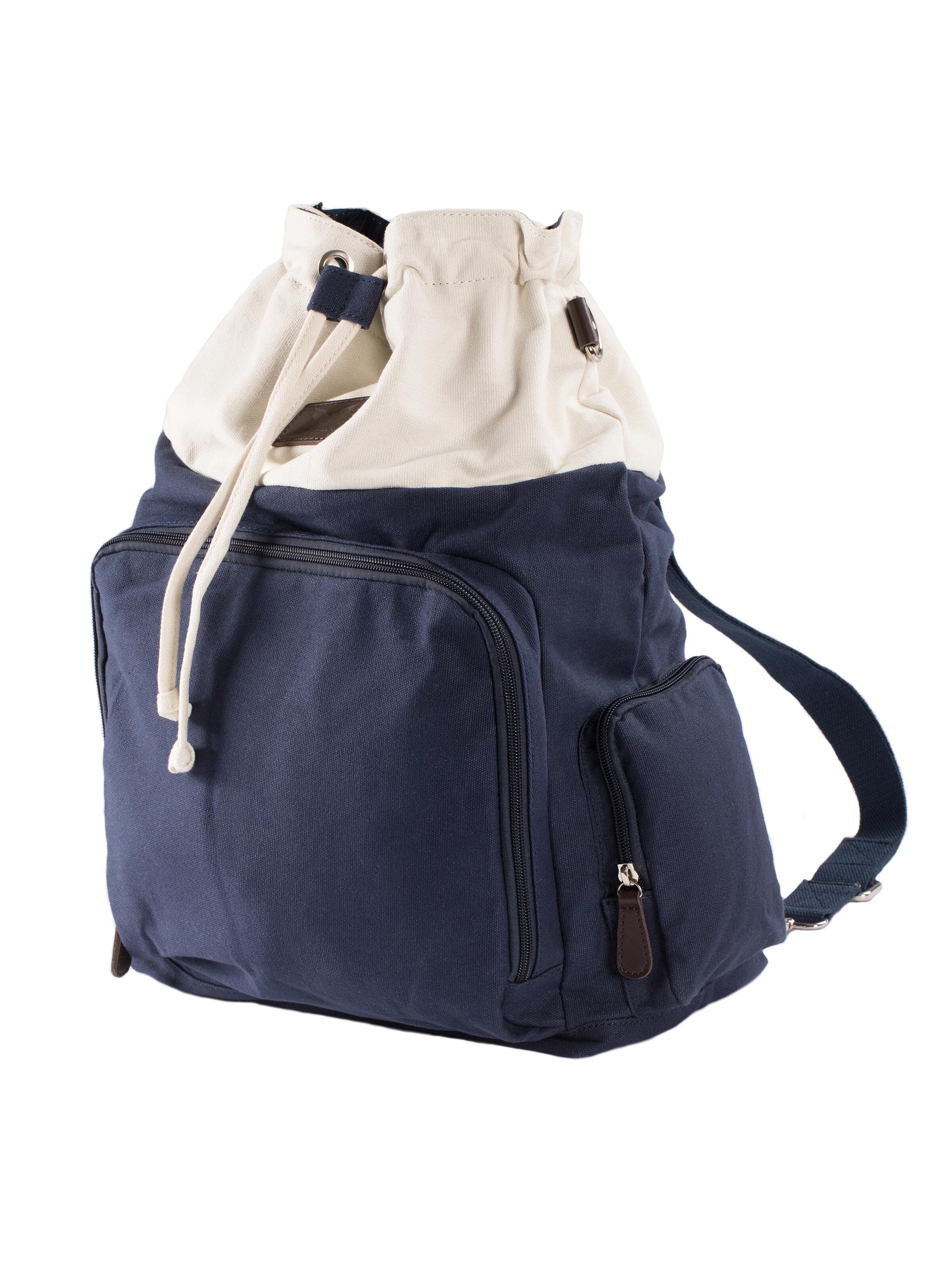 petit amour Diaper Bags 'FREYA' in Blue: front