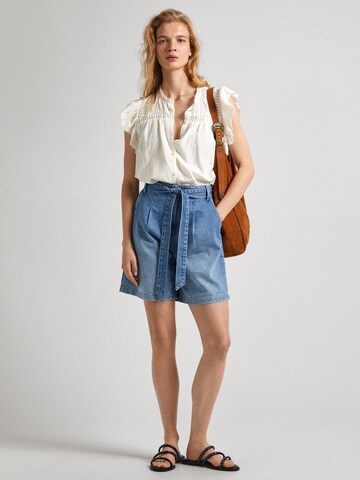 Pepe Jeans - Blusa 'DAKOTA' em branco