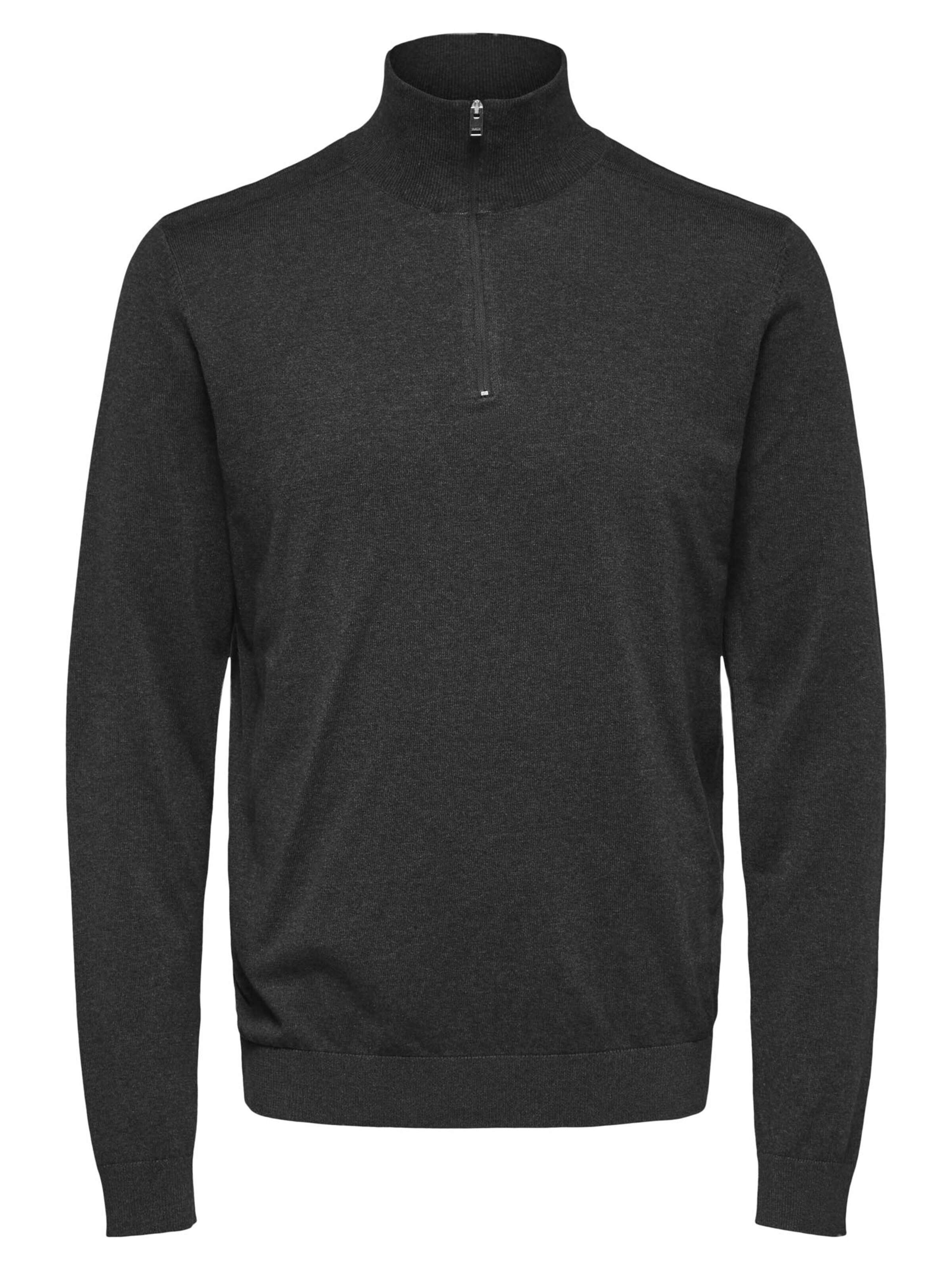 SELECTED Sweater 'Berg' in Grey: front