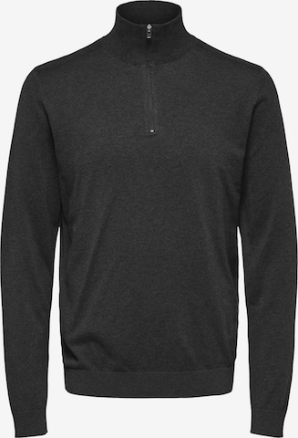 SELECTED Sweater 'Berg' in Grey: front