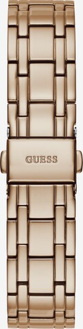 GUESS Analog Watch 'CRYSTALLINE' in Gold