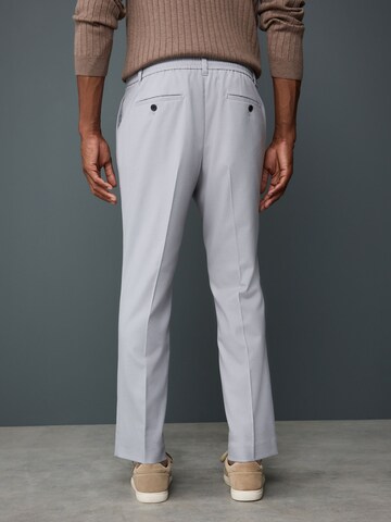 Next Slim fit Trousers with creases in Grey